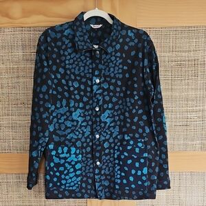 The Knit Painters Jacket Beach Pebble Sz Large